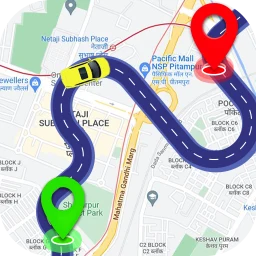 GPS Maps Navigation Traffic 图标